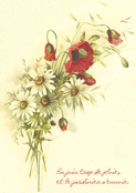 Bouquet printanier aux fleurs &eacute;clatantes